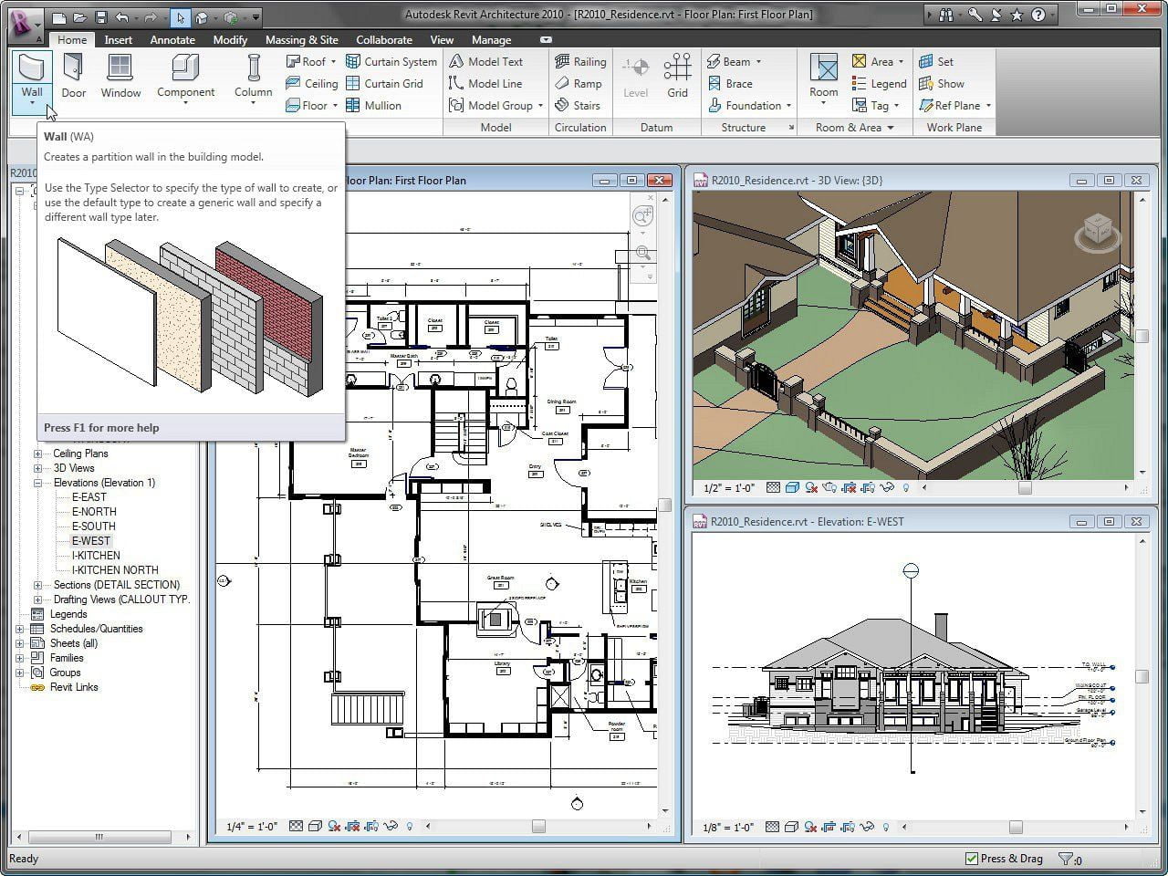 12 benefits of using the revit architecture 03 12 فائدة من فوائد استخدام برنامج الريفيت المعماري